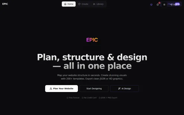 Drag/drop your site's user navigation map, export to code in seconds