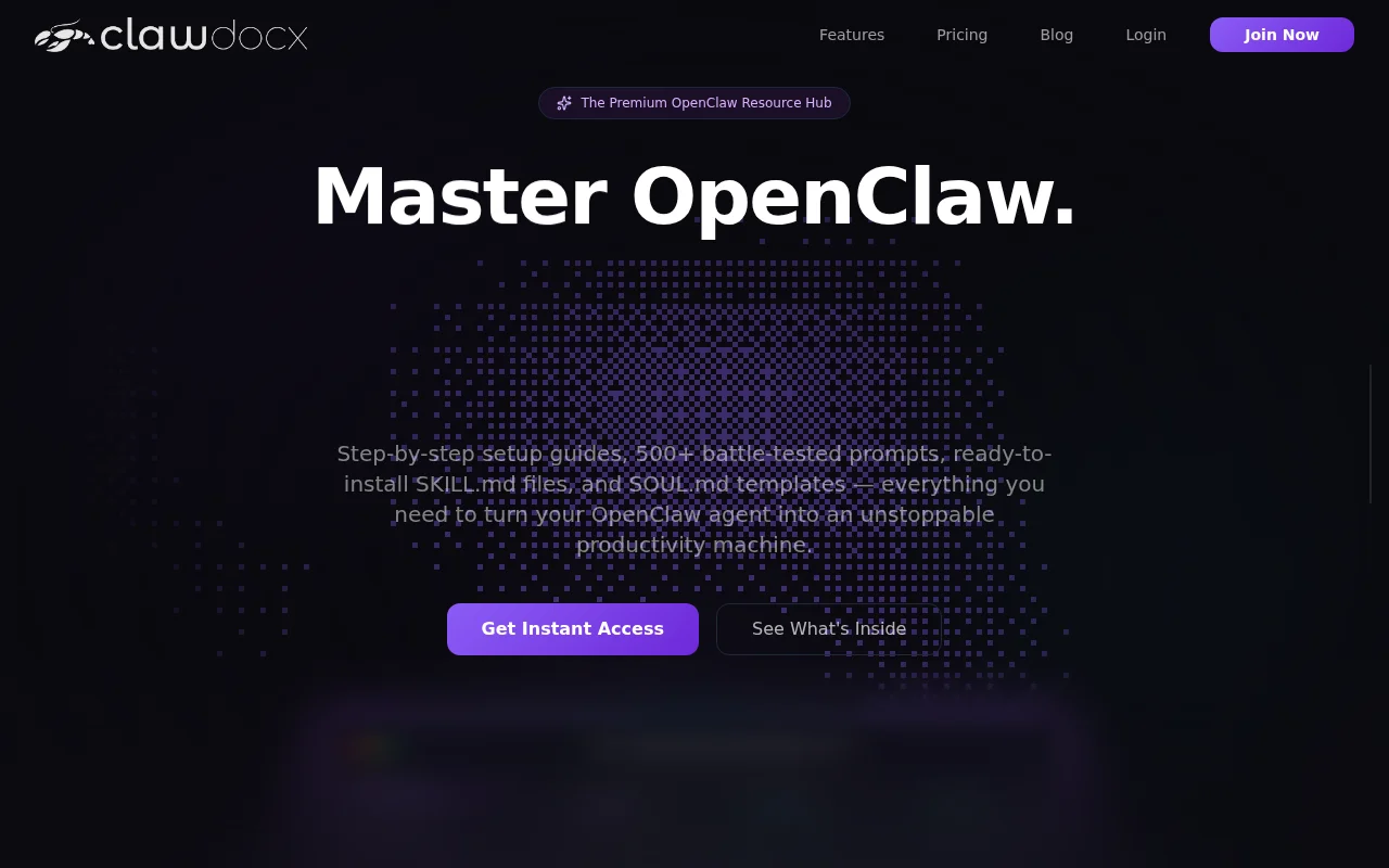 ClawDocx – We built a skill and guide library for OpenClaw AI agents