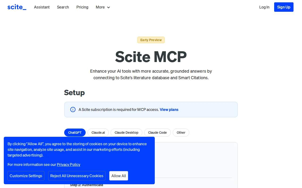 Scite MCP – Full-text scientific papers in your AI workflow