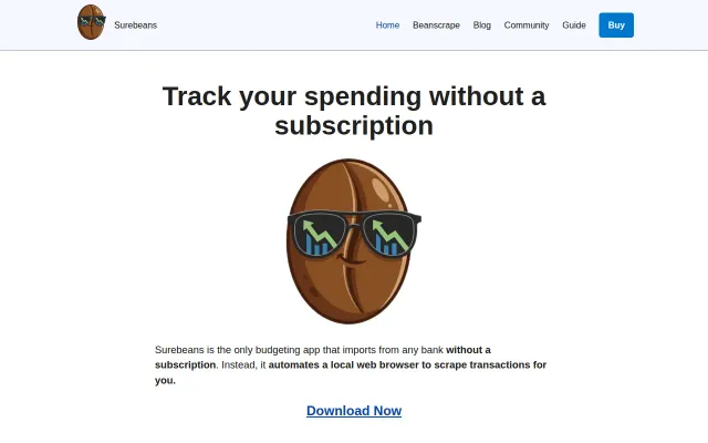 Ditch your budget app subscription. Surebeans is a modern YNAB4