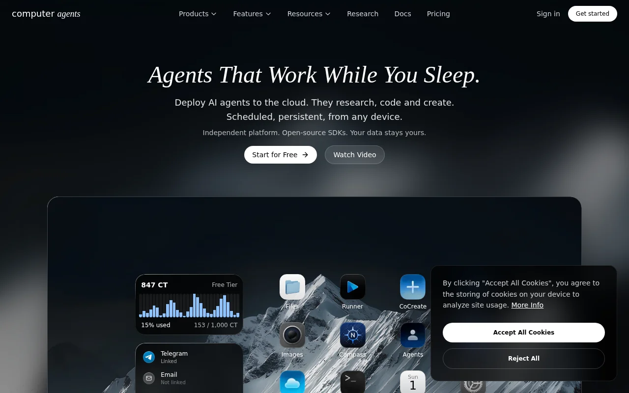 Computer Agents – Agents that work while you sleep