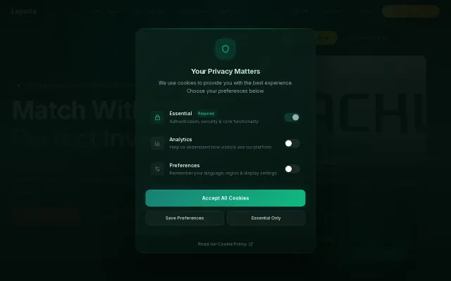 Leyoda – Shareable startup cards with analytics