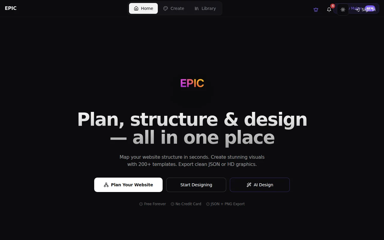 A visual sitemap tool to see your website structure in seconds