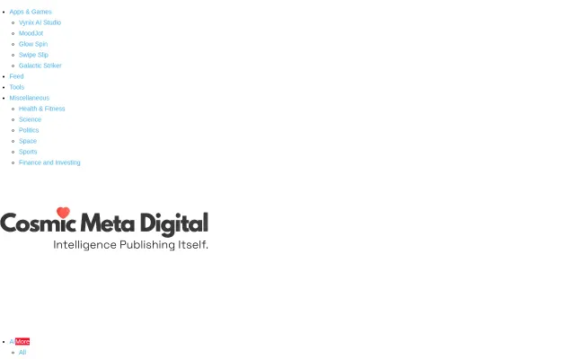 CosmicMeta – Daily AI and tech analysis with a humanization pipeline