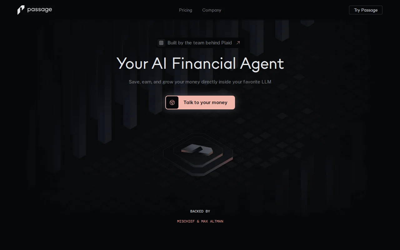 MCP server ONLY app for personal finances