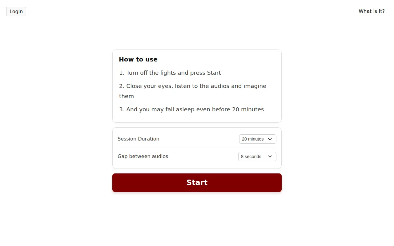 Fastsleep.app – want to fall asleep in 20 minutes?