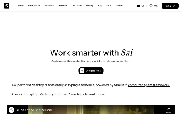 Sai – Your always-on co-worker
