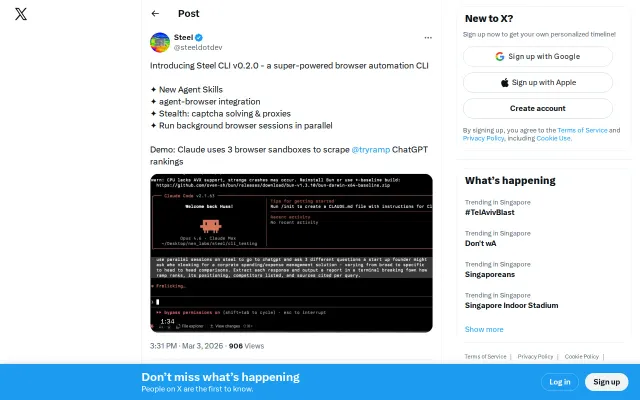 Letting Claude automate fleets of browser sandboxes