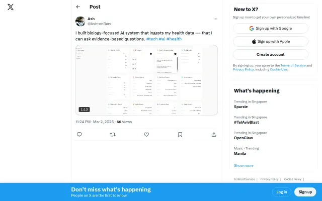 Offline AI That Analyzes Your Health Data with Evidence-Based Reasoning