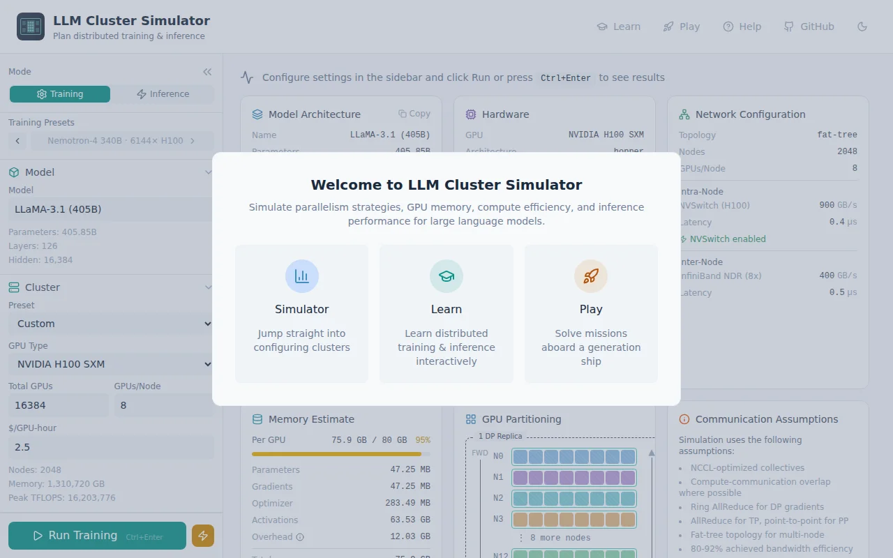 Learn distributed ML by playing a sci-fi browser game