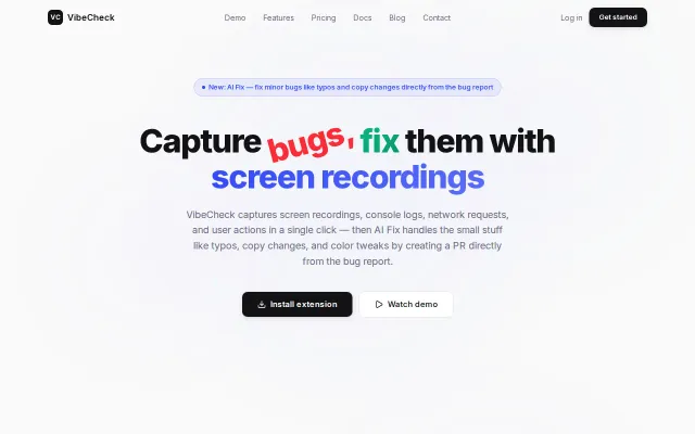 I built a bug reporter that opens a GitHub PR to fix the bug