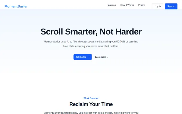 MomentSurfer – AI Scrolling Agent for Social Media