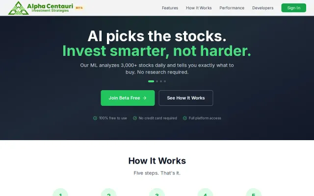 AI trading platform with 34% returns (3 months) – seeking acquisition