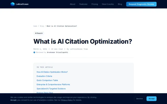 What Is AI Citation Optimization?
