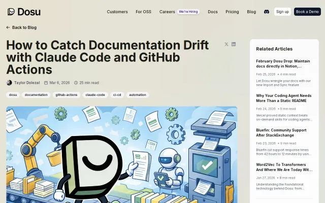 How to Catch Documentation Drift with Claude Code and GitHub Actions