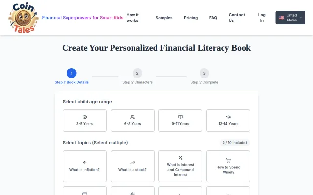 Personalized financial literacy book for your kid