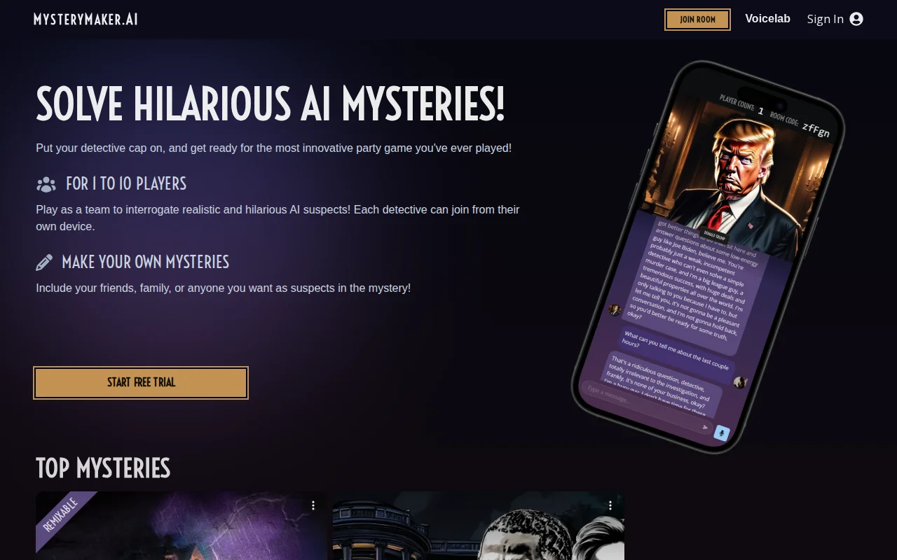 MysteryMaker AI