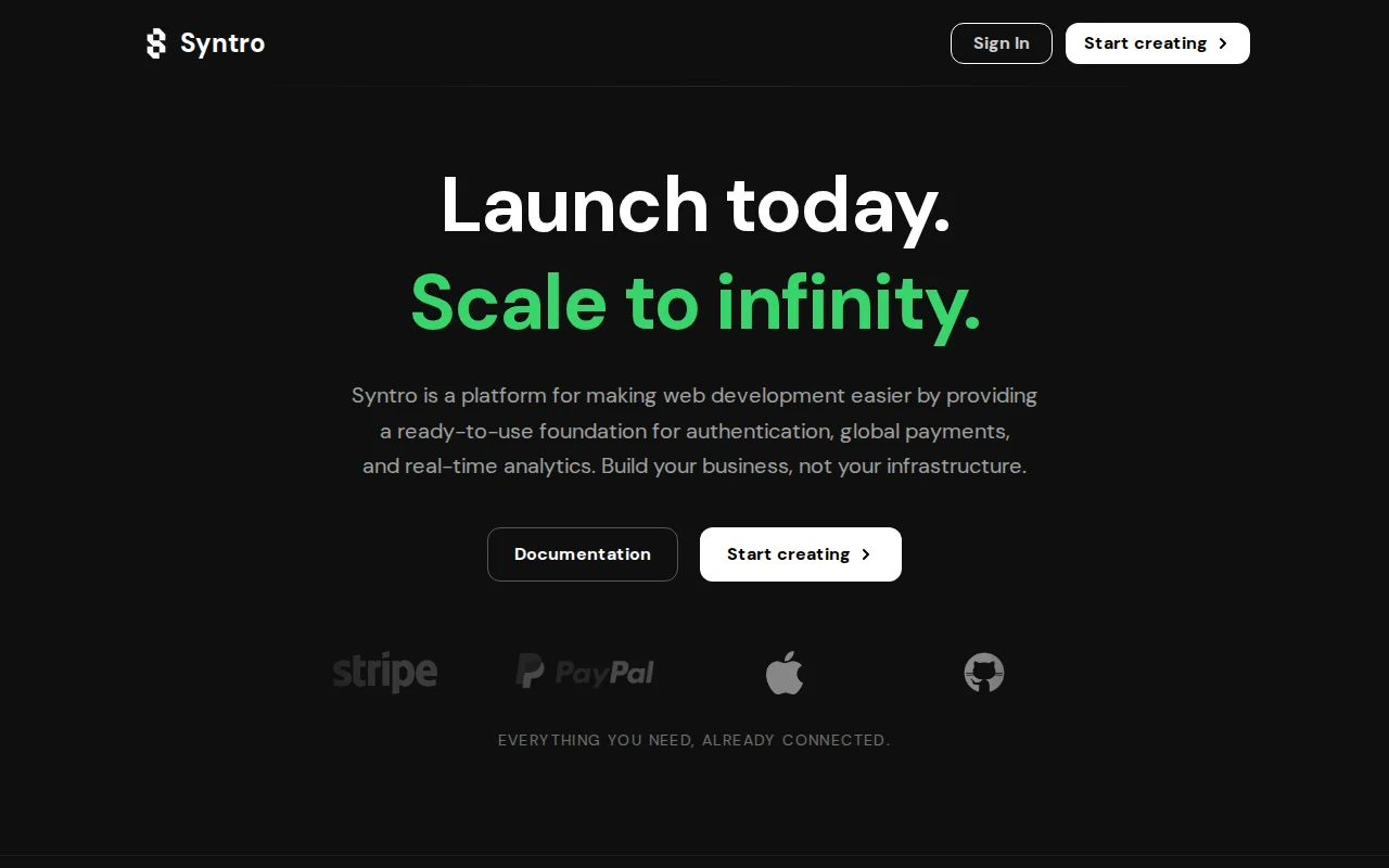 I built an API that adds auth, OAuth and billing to apps