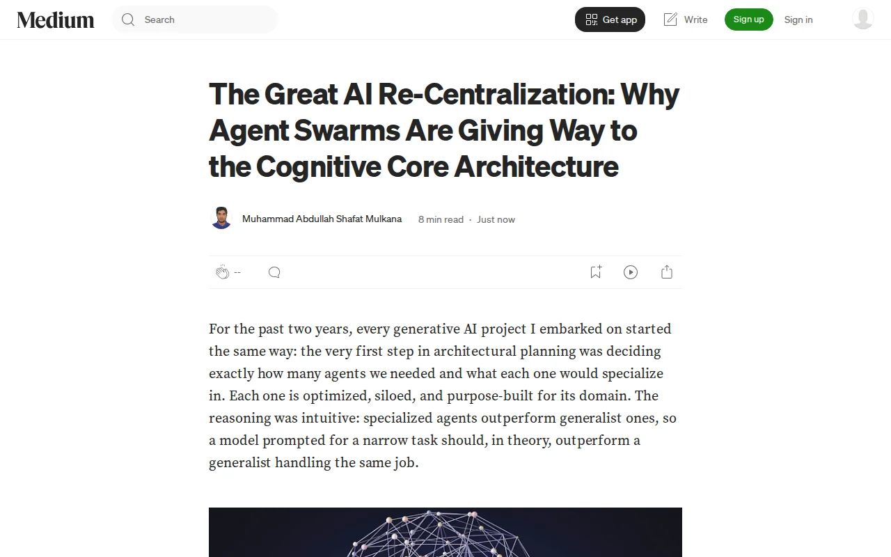 The re-centralisation of AI Agents
