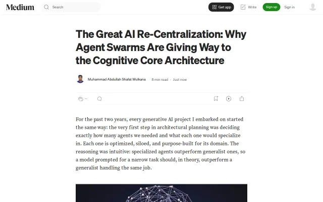 The re-centralisation of AI Agents