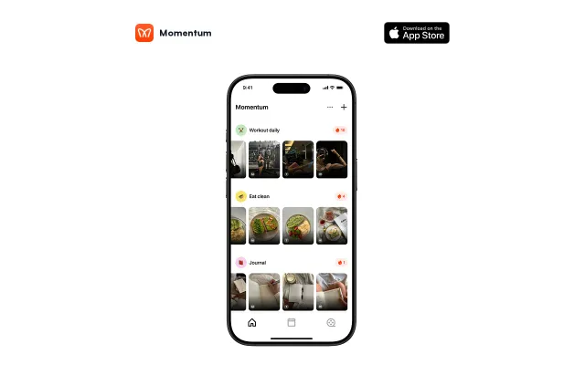 Momentum – A habit and goal tracker built from personal need
