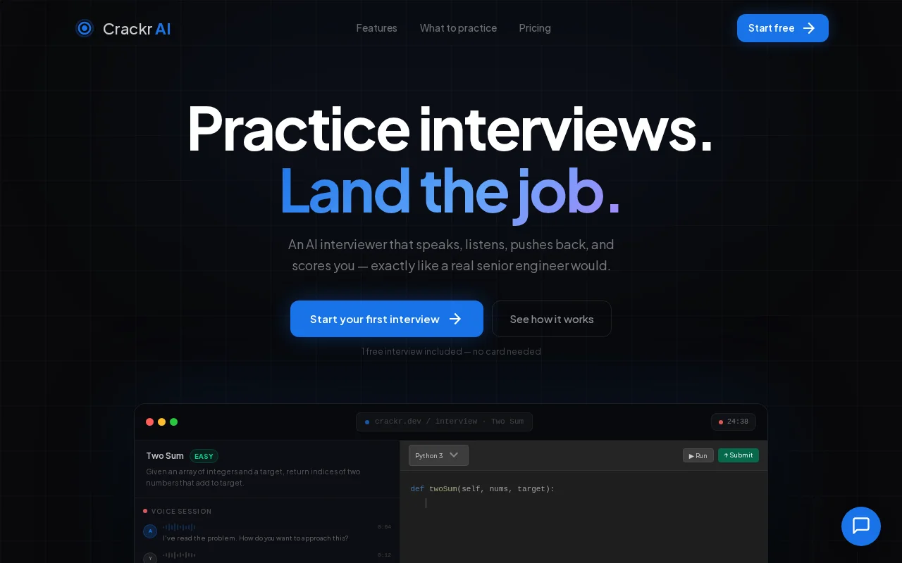 I built an AI-powered technical interview prep tool