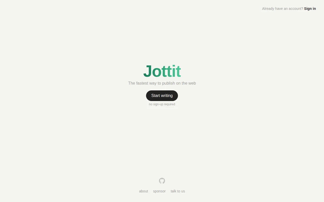 Jottit – Reviving the Original from 2007