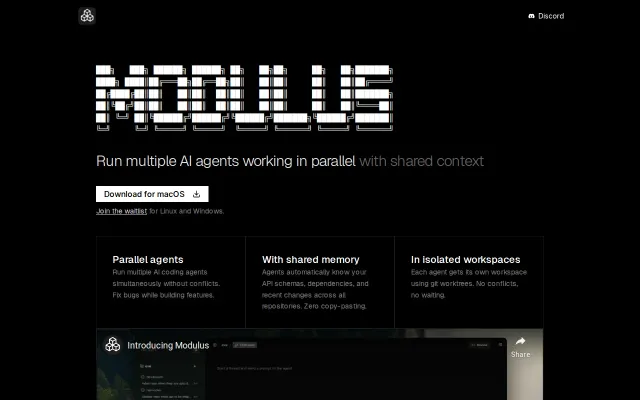 Modulus – Cross-repository knowledge orchestration for coding agents