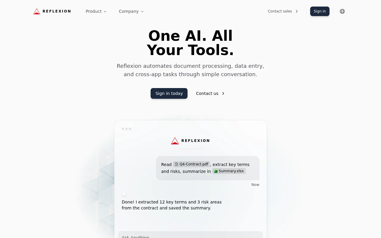 Access all your apps with a single AI