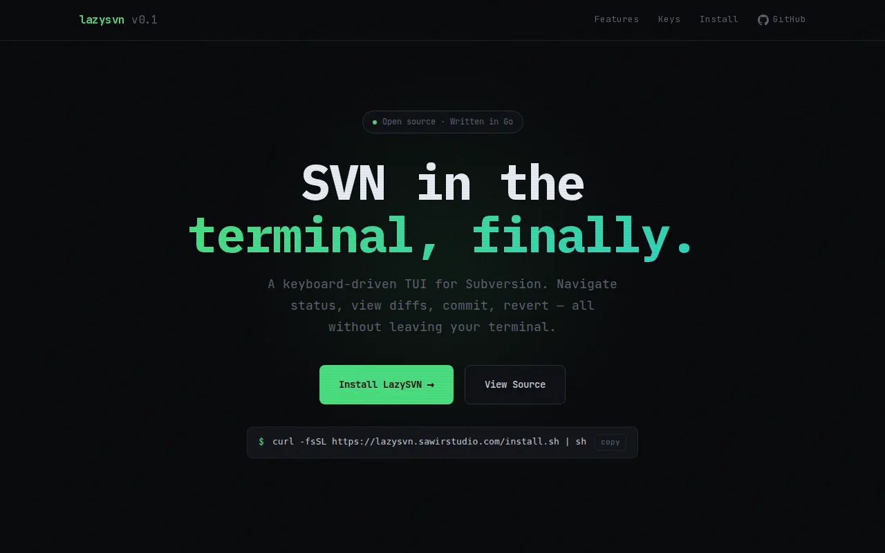 TUI for SVN