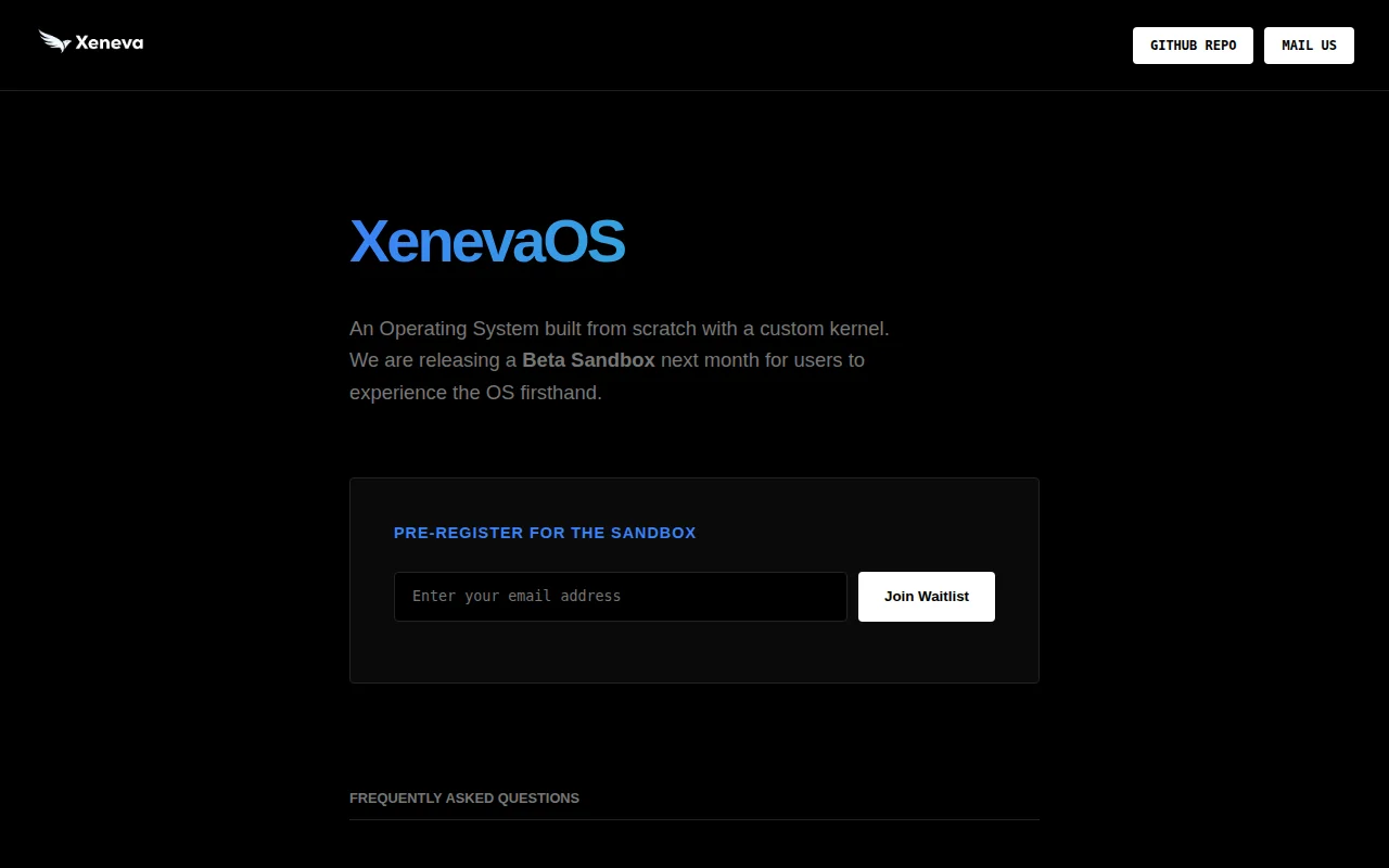 Launching Our XR-Native Operating System