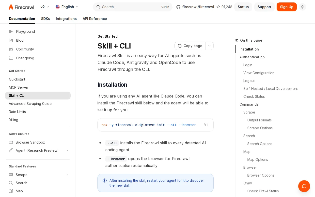 A CLI to scrape, search, and interact with the web for AI agents