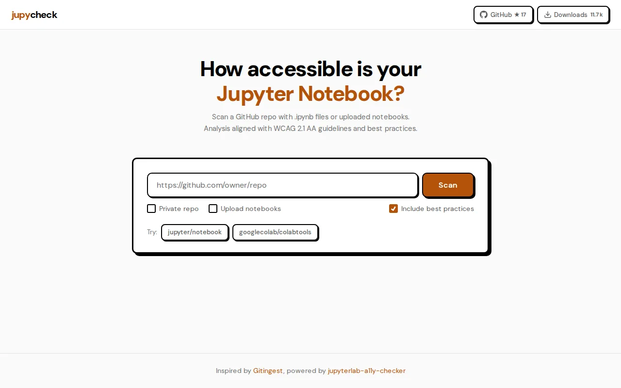 Gitingest for Jupyter Notebook Accessibility