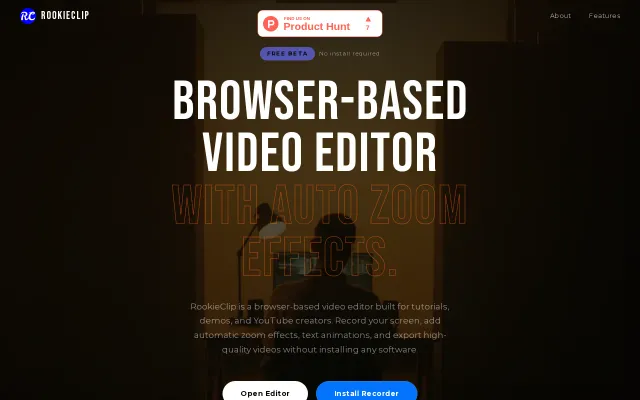 I built a screen recorder with automatic zoom effects
