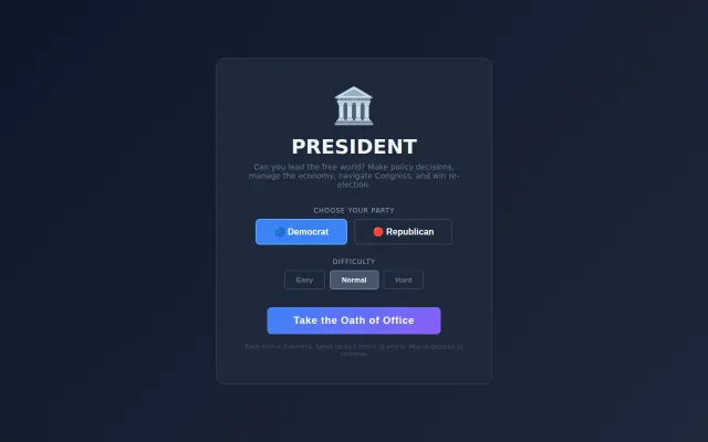 President: A Strategy Game