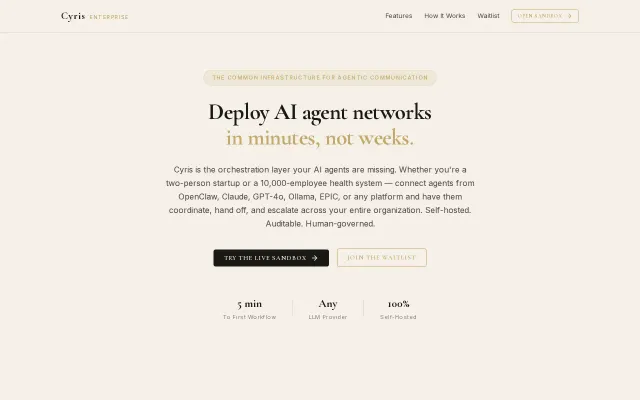 The Common Infrastructure for Agentic Communication