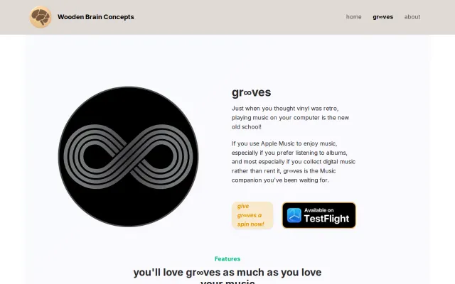 Gr∞ves – a macOS Apple Music companion for artwork and metadata