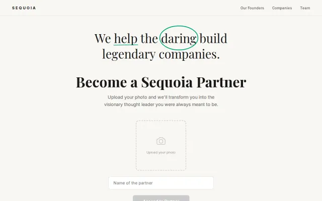 Become the Next Sequoia Partner