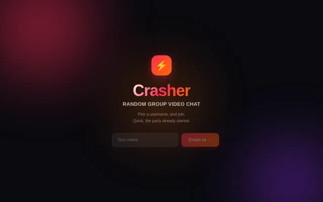 Crasher – Random Group Chat