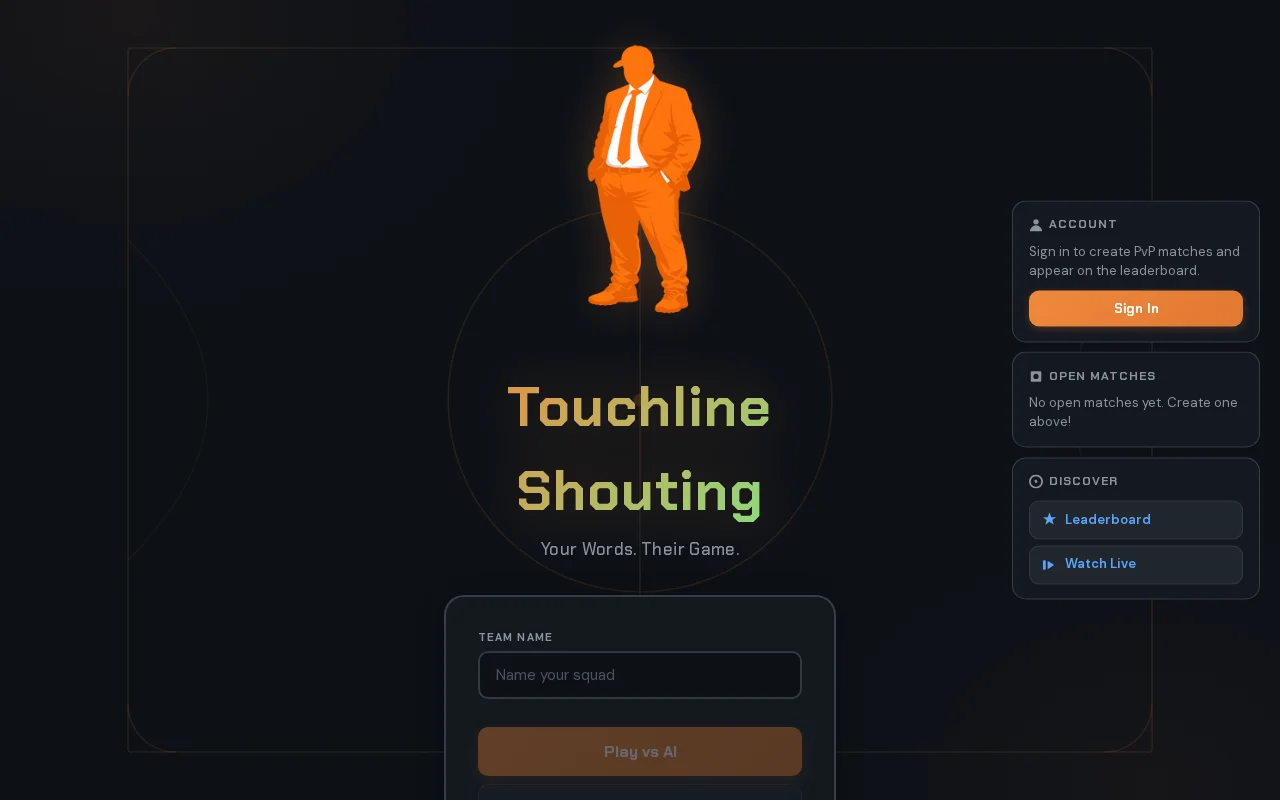 A 2D football SIM focused on real-time coaching