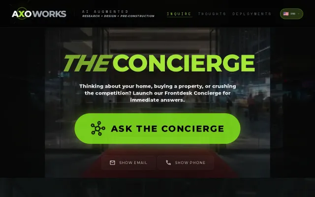 Dumped Wix, my AEC consultancy's storefront is now an AI Edge