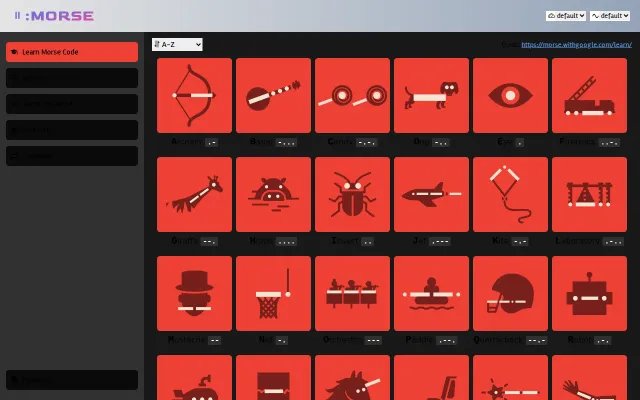Zmorse- Morse Code Learning, Guessing, Converting and Simulating