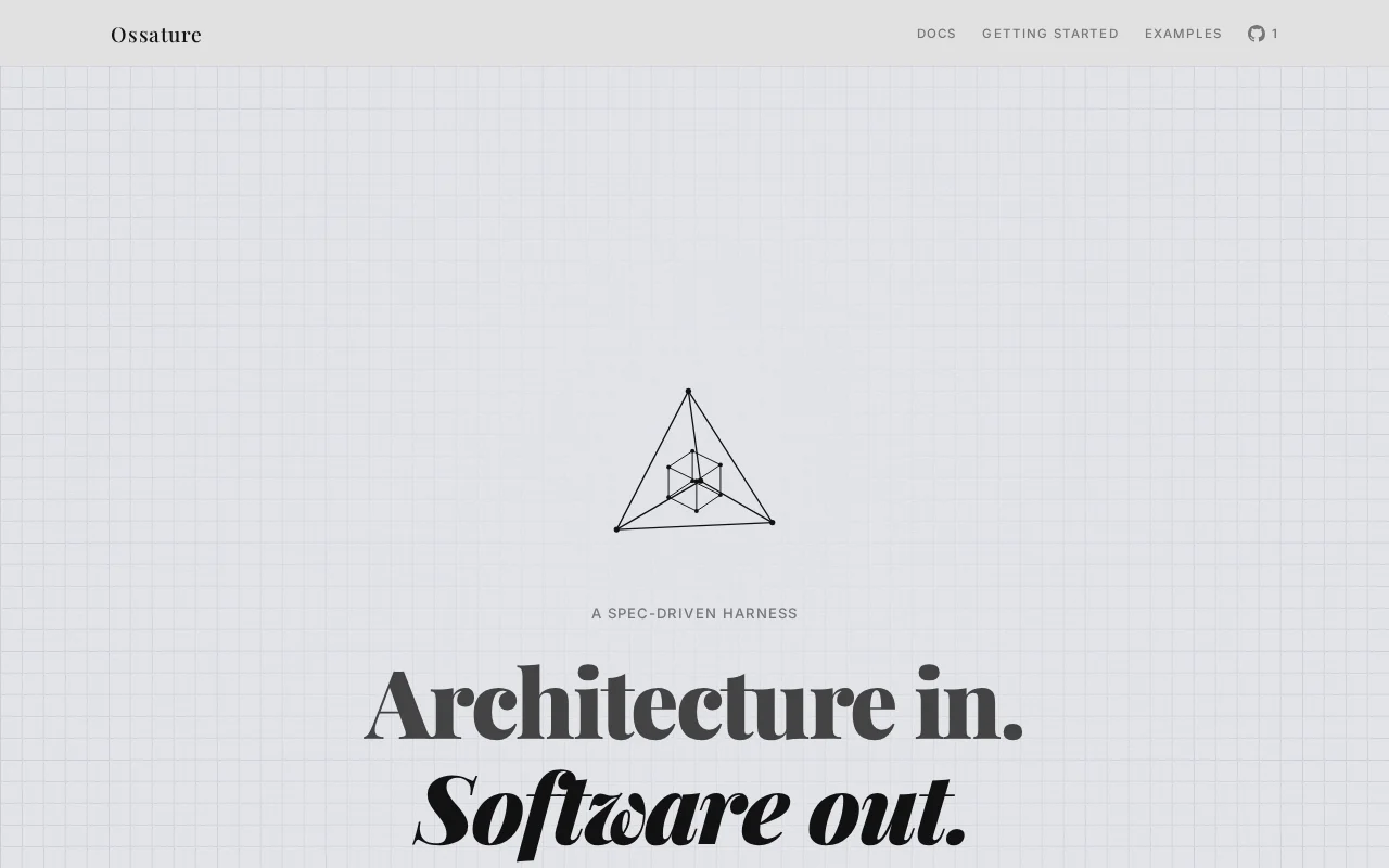 Ossature – Spec-driven code generation with LLMs
