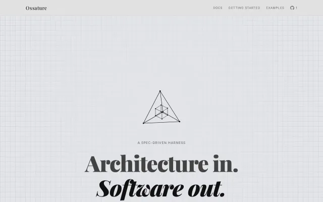 Ossature – Spec-driven code generation with LLMs