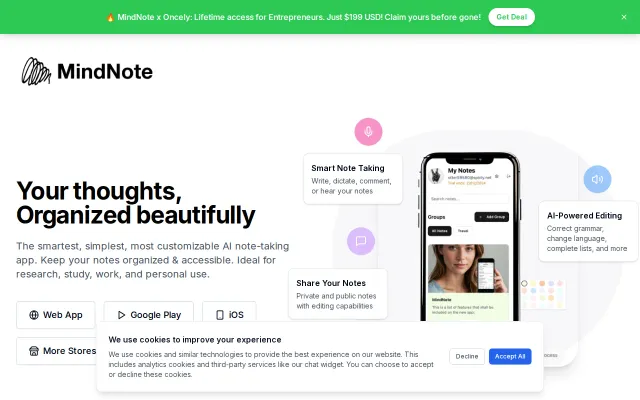 Just Built an AI Notetaker (Web, iOS and Android)