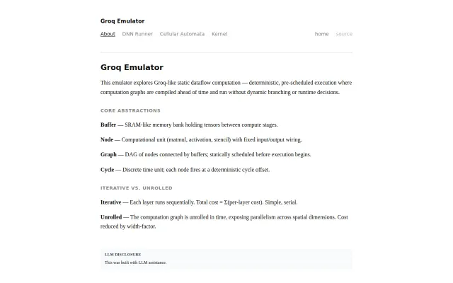 Groq Emulator