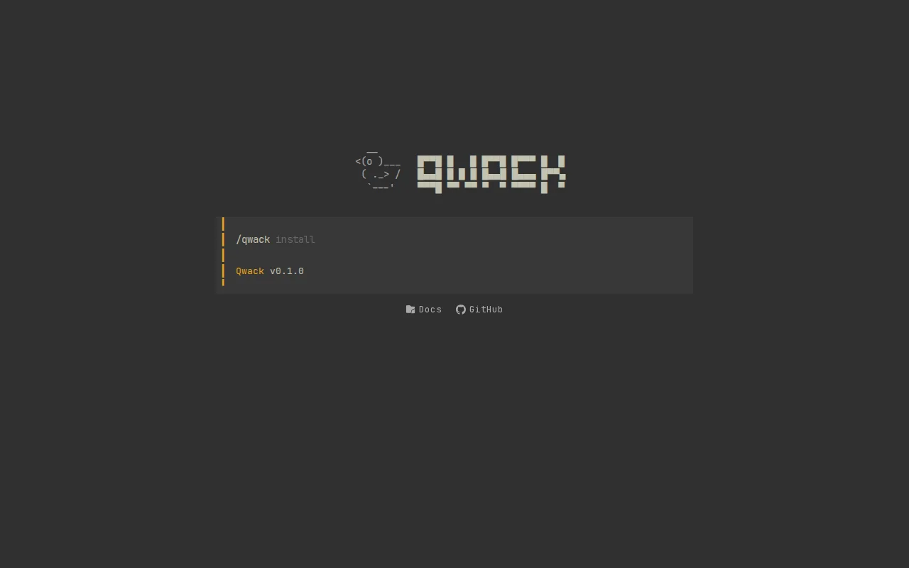 Qwack – Collaborative steering for AI agents built on OpenCode
