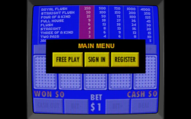 Classic Video Poker v2