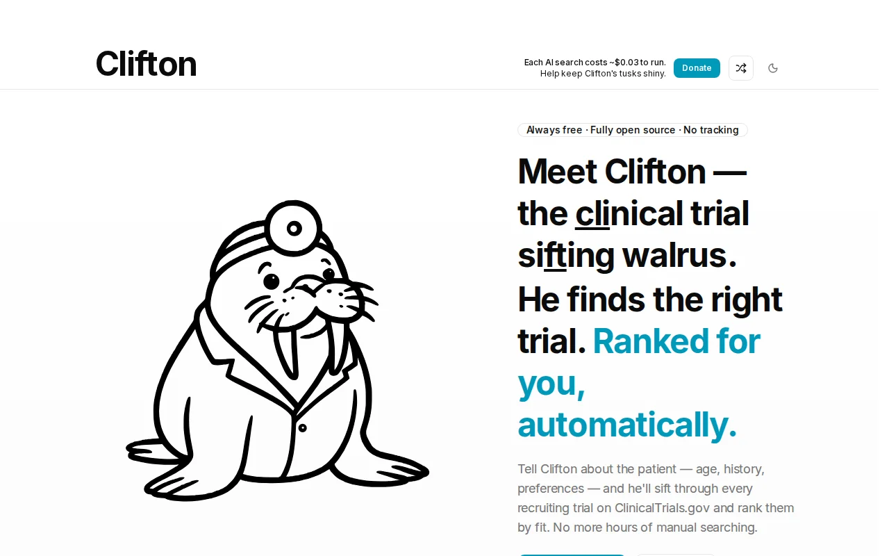 Clinical Trial Finder and Ranker