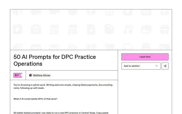 AI Prompts for DPC Practice Ops – one found $18.6K/mo in billing leaks
